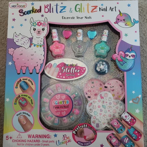 Scented Blitz & Glitz Nail Art - Picture 1 of 2